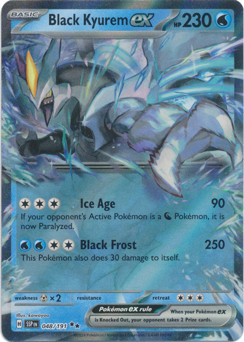 SSP - Black Kyurem ex - 048/191