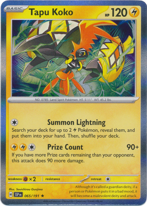 SSP - Tapu Koko - 065/191