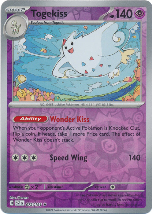 SSP - Togekiss - 072/191