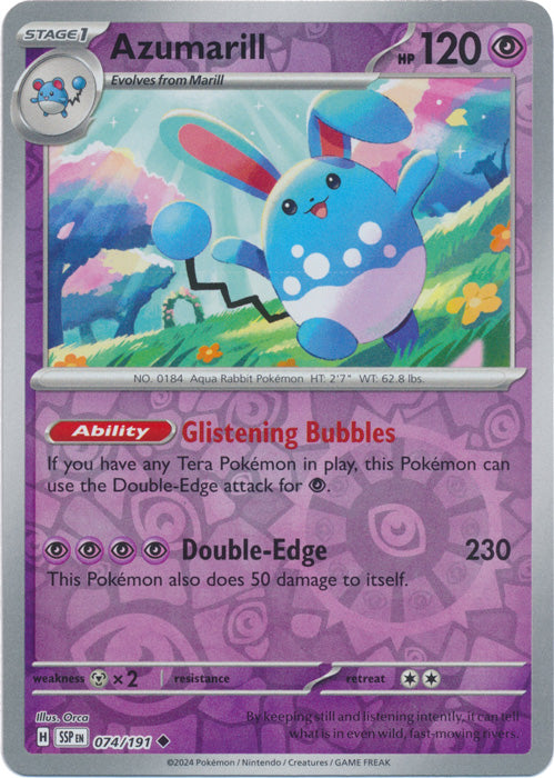 SSP - Azumarill - 074/191