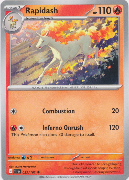 Rapidash - 27/162