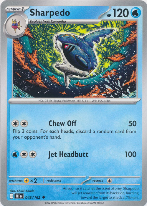 Sharpedo - 43/162