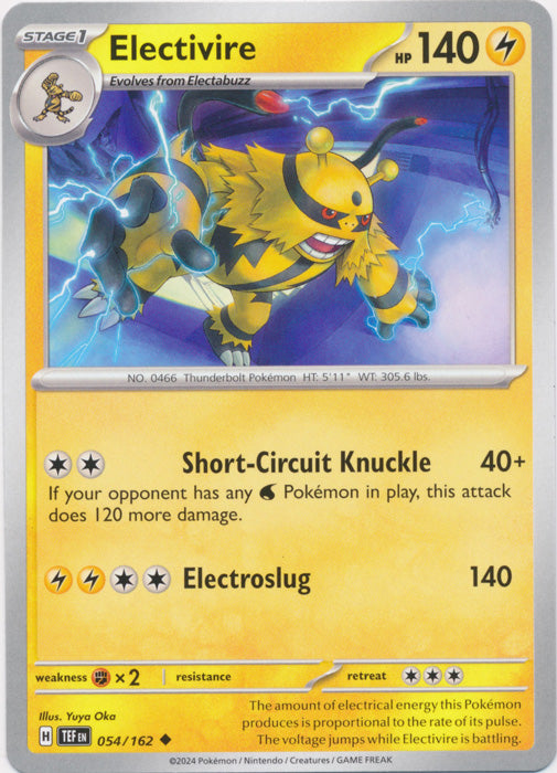 Electivire - 54/162