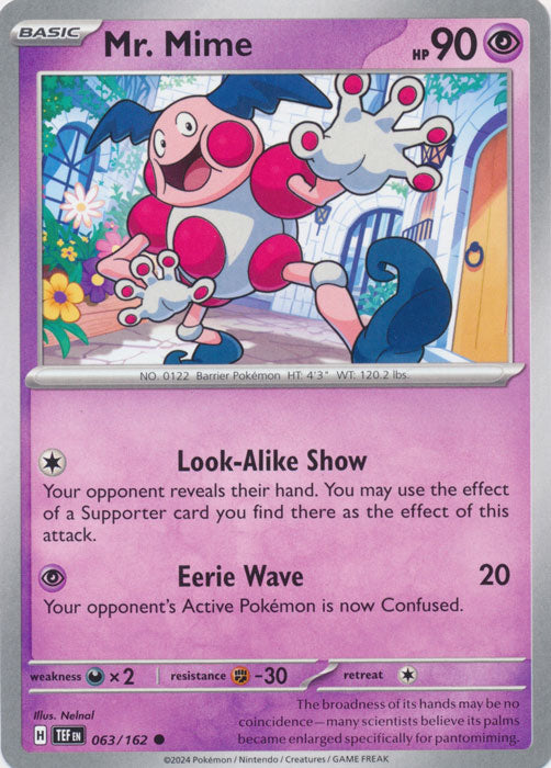 Mr. Mime - 63/162