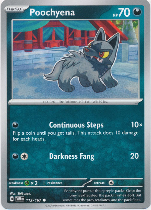 Poochyena - 113/167