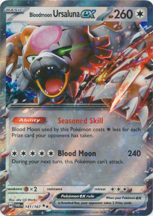 Bloodmoon Ursaluna ex - 141/167