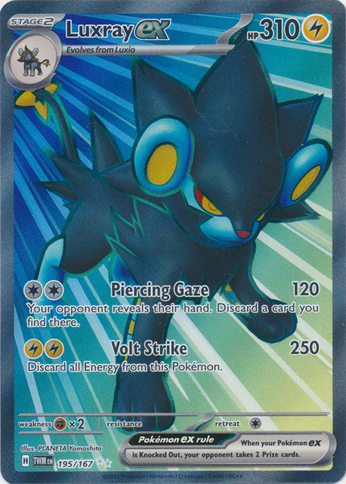 Luxray ex - 195/167