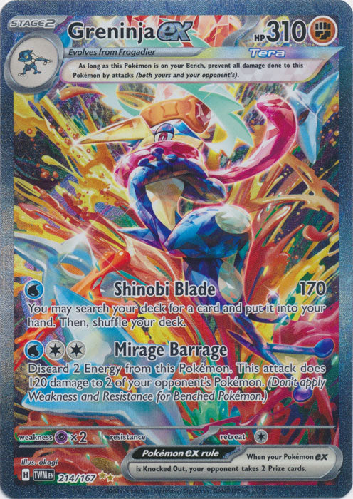 Greninja ex - 214/167