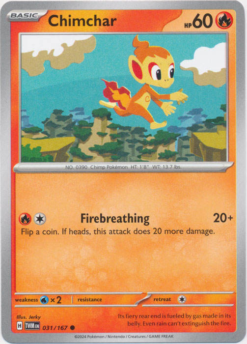 Chimchar - 031/167