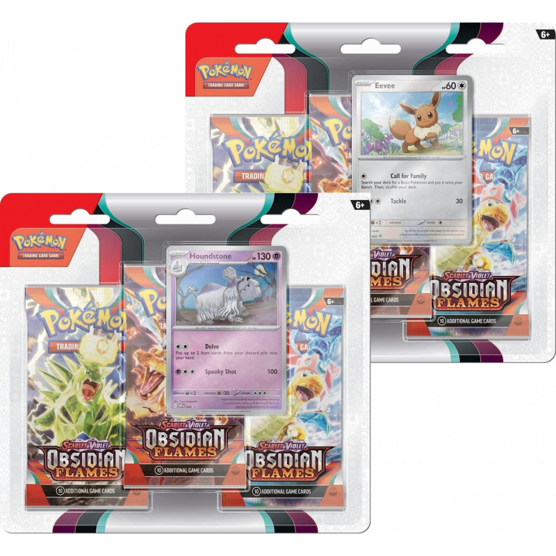 Pokémon TCG - Obsidian Flames 3 Booster Pack Blister