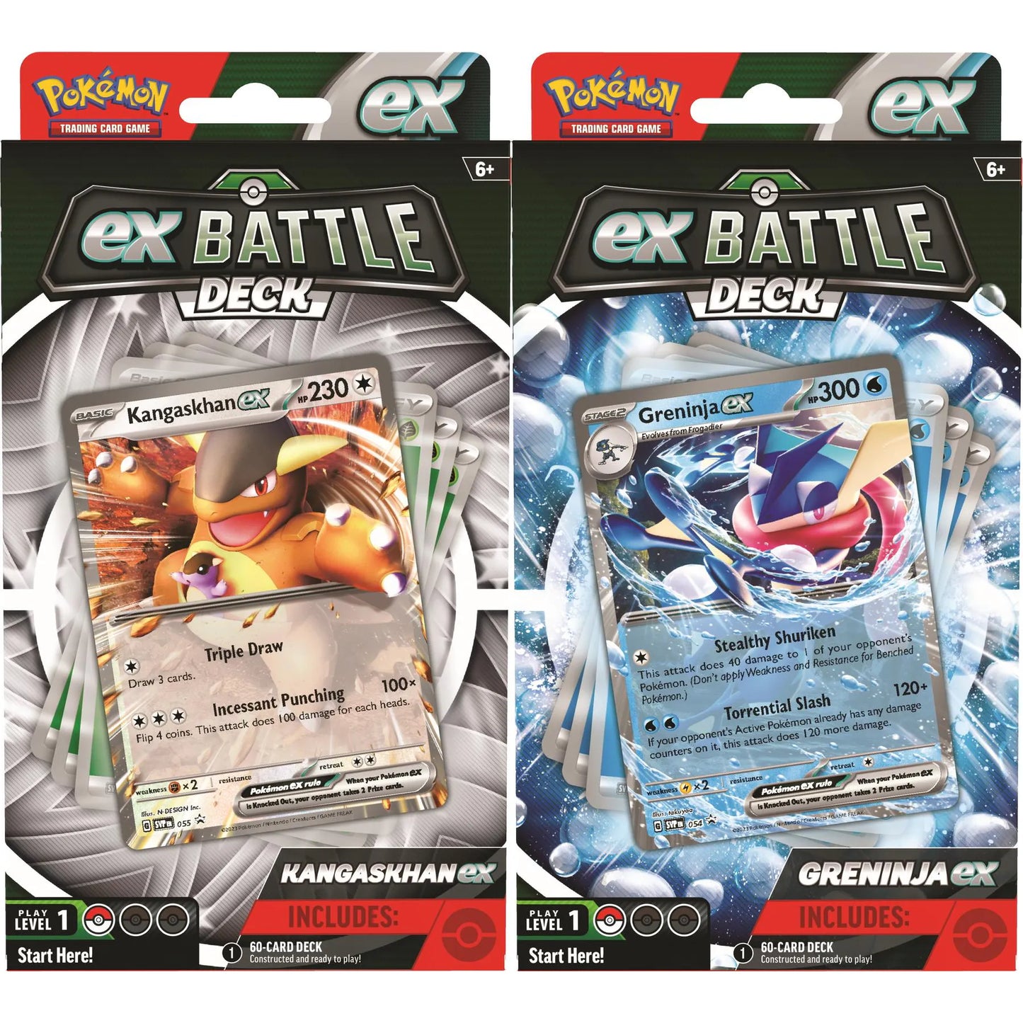 Pokémon TCG - Battle Deck ex Greninja ex & kangaskhan ex