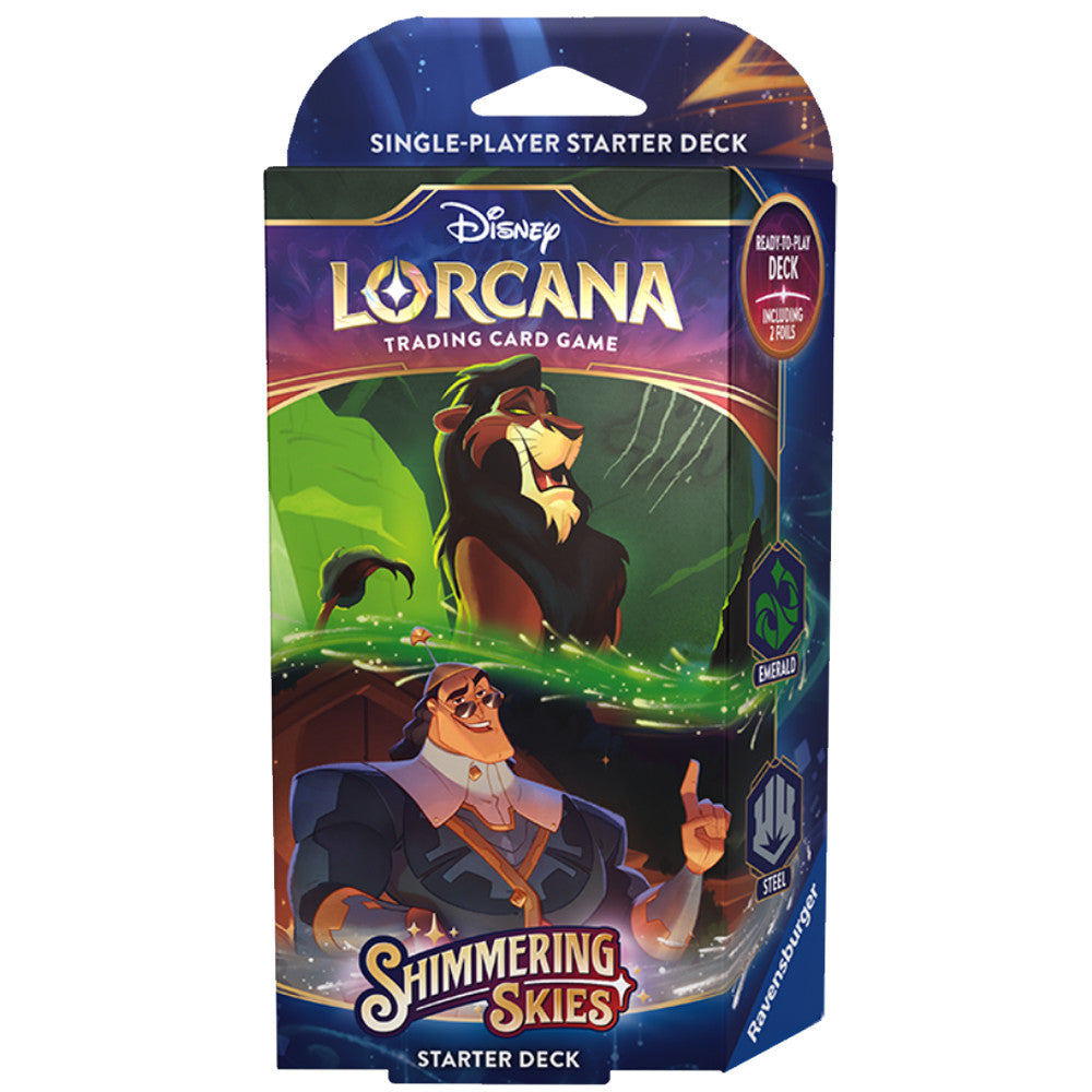 Disney Lorcana: Shimmering Skies - Starter Deck