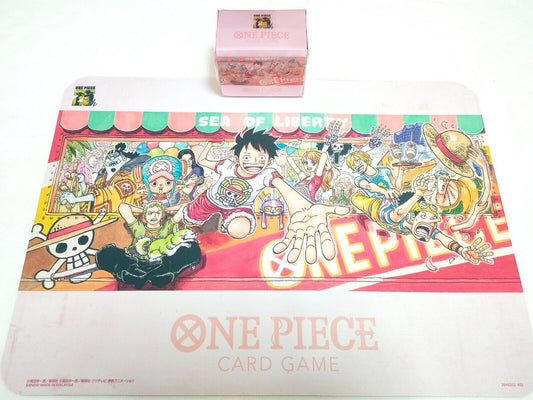 One Piece TCG - Playmat and Card Case - 25th Edition