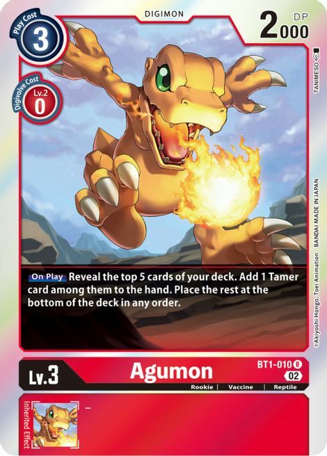 Agumon (Resurgence Booster Reprint) - BT1-010