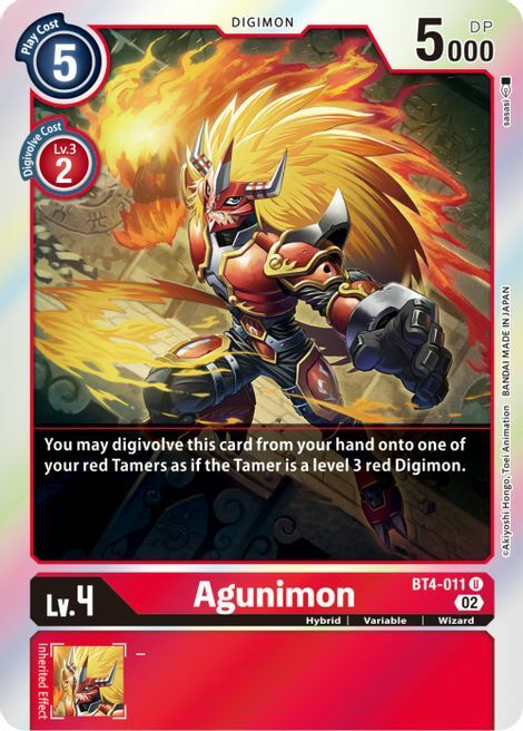 Agunimon (Resurgence Booster Reprint) - BT4-011