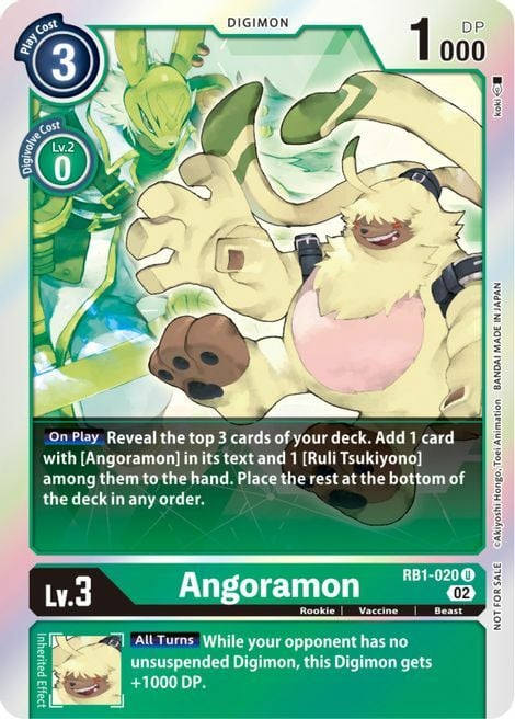 Angoramon (Box Topper) - RB1-020