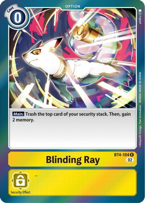 Blinding Ray (Resurgence Booster Reprint) - BT4-104