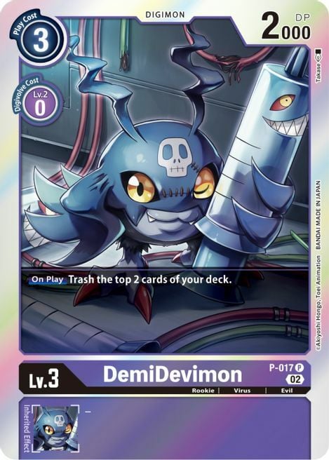 DemiDevimon (Resurgence Booster Reprint) - P-017