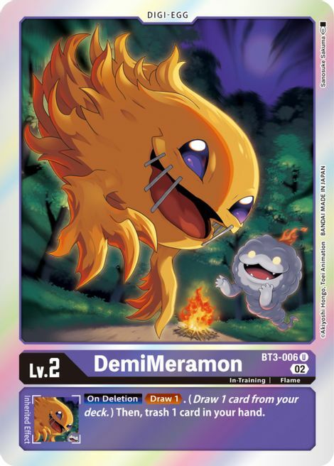 DemiMeramon (Resurgence Booster Reprint) - BT3-006