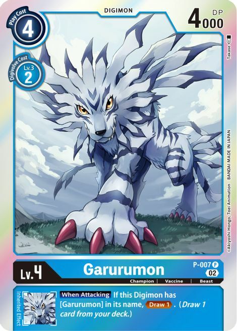 Garurumon (Resurgence Booster Reprint) - P-007