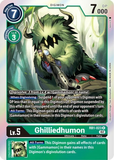 Ghilliedhumon - RB1-023