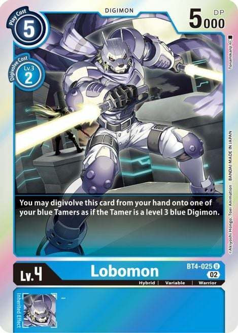 Lobomon (Resurgence Booster Reprint) - BT4-025