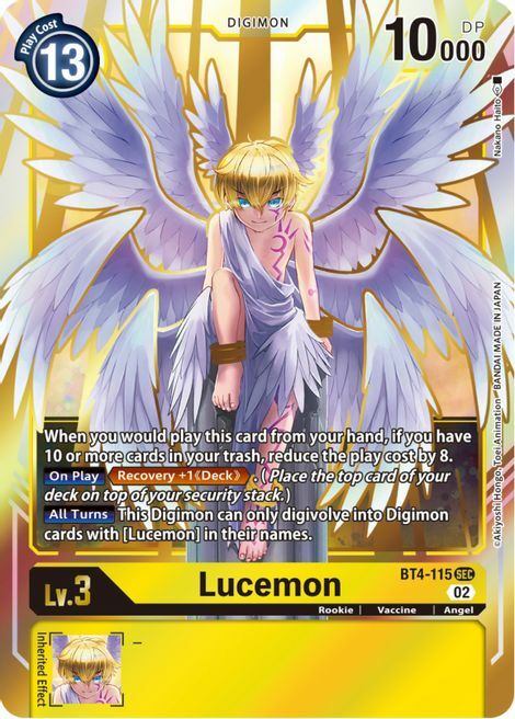 Lucemon (Resurgence Booster Reprint) - BT4-115