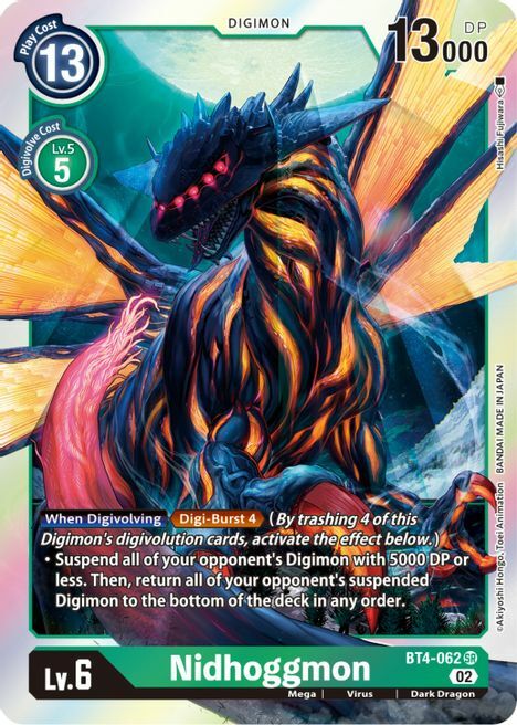 Nidhoggmon (Resurgence Booster Reprint) - BT4-062