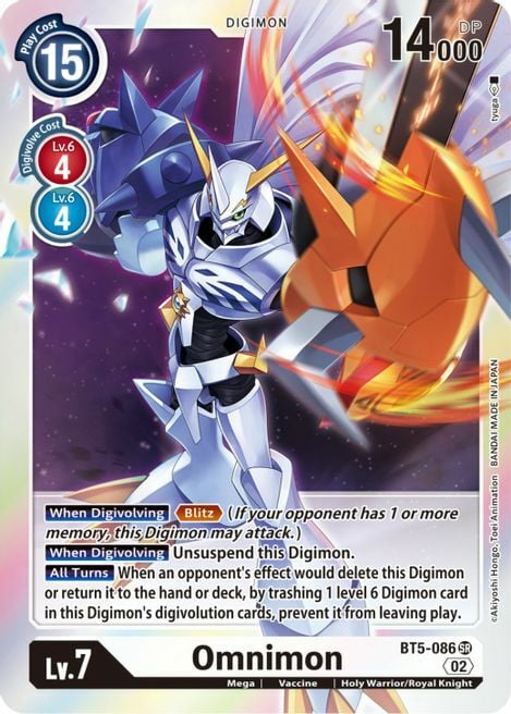 Omnimon (Resurgence Booster Reprint) - BT5-086