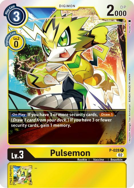 Pulsemon (Resurgence Booster Reprint) - P-028