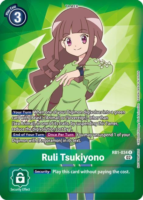 Ruli Tsukiyono (Box Topper) - RB1-034