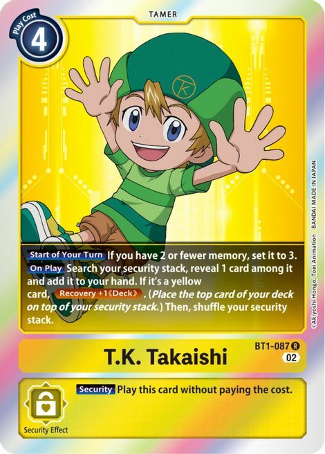 T.K. Takaishi (Resurgence Booster Reprint) - BT1-087