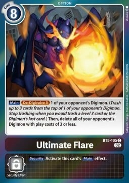 Ultimate Flare (Resurgence Booster Reprint) - BT5-105