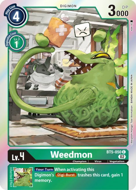 Weedmon (Resurgence Booster Reprint) - BT5-050