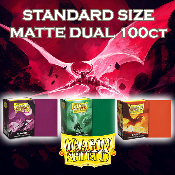 Dragon Shield - Standard Size Matte Dual Sleeves (100ct)