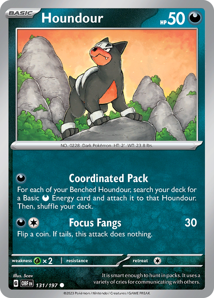 Houndour - 131/197