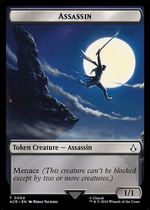 TACR - Assassin // Copy Double-Sided Token