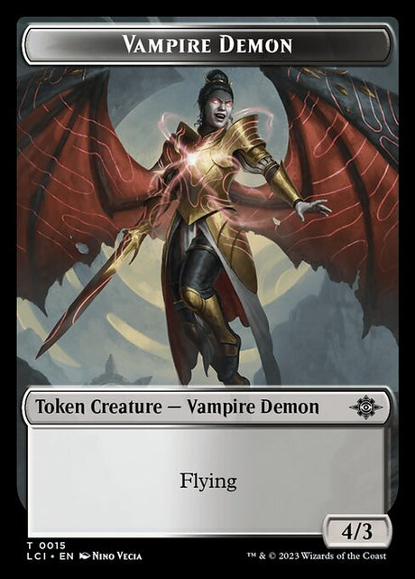 TLCI - Vampire 0004 // Vampire Demon Double-Sided Token