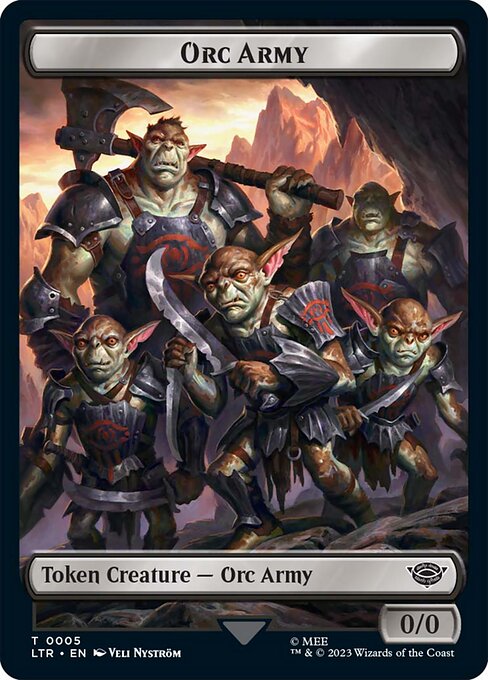 LTR - Food (Breakfast) // Orc Army (Sauron) Token