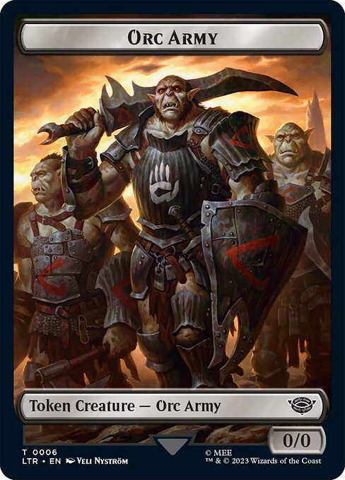 LTR - Orc Army (Uruk-hai) Token