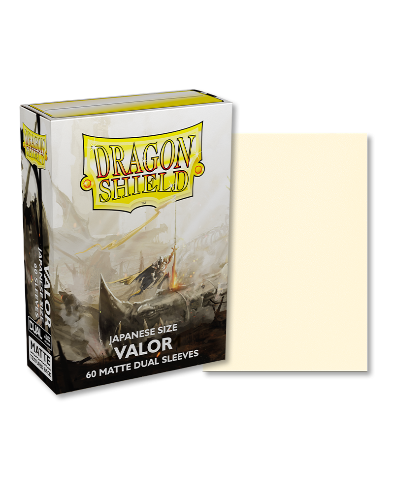 **OPENED** Dragon Shield - Japanese Size Matte Dual Sleeves (60ct) **OPENED PRODUCT**