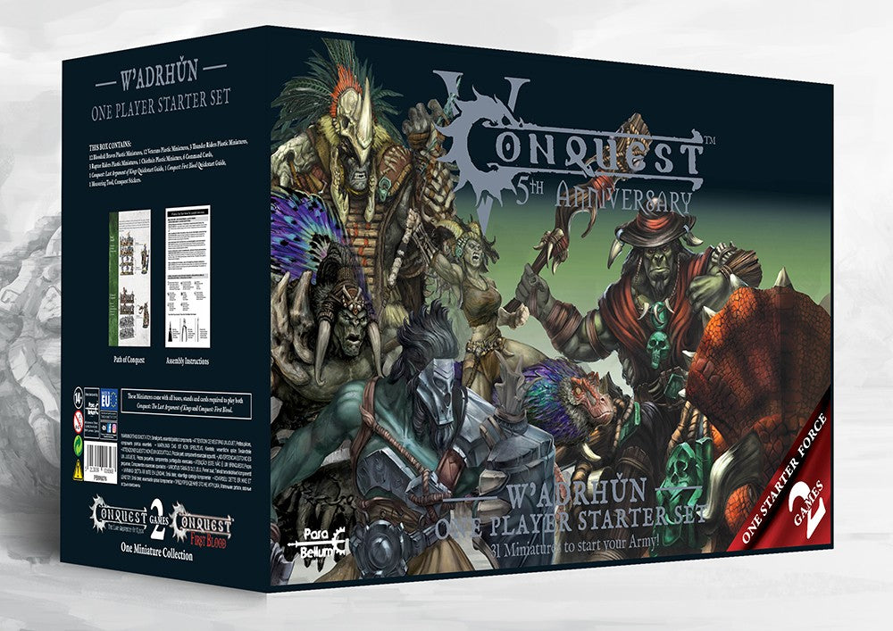 W’adrhŭn: Conquest 5th Anniversary Supercharged starter set