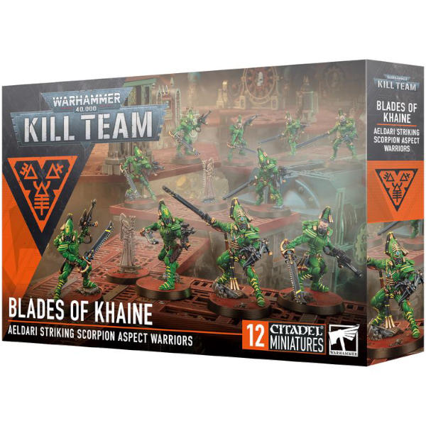 Warhammer 40k Kill Team - Blades of Khane: Aeldari Striking Scorpion Aspect Warriors