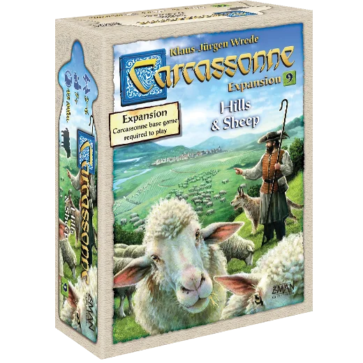 Colinas y Ovejas (Carcassonne: Hills & Sheep)