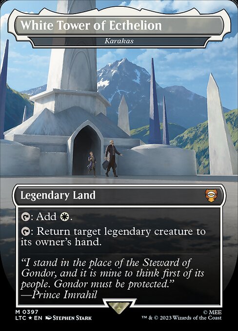 LTC - White Tower of Ecthelion - Karakas