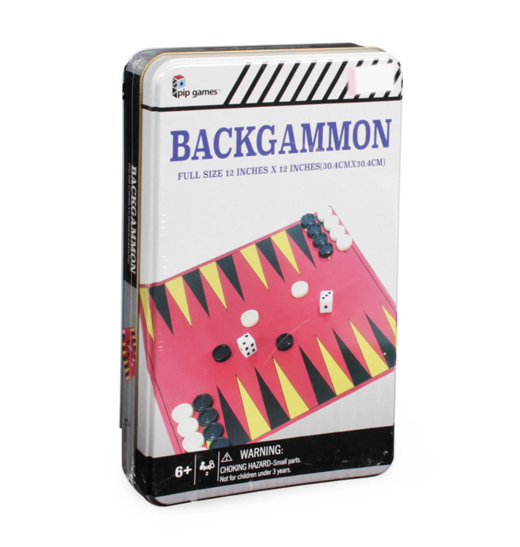 Backgammon Tin