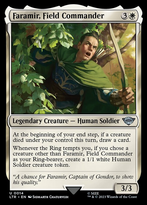 LTR - Faramir, Field Commander