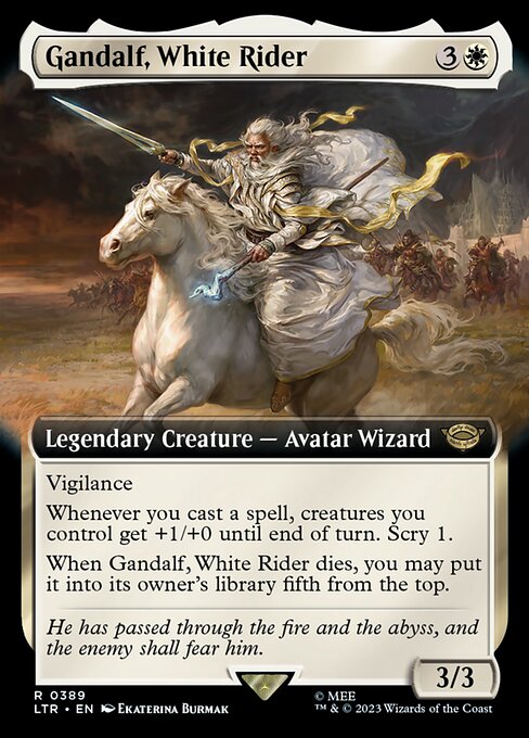 LTR - Gandalf, White Rider