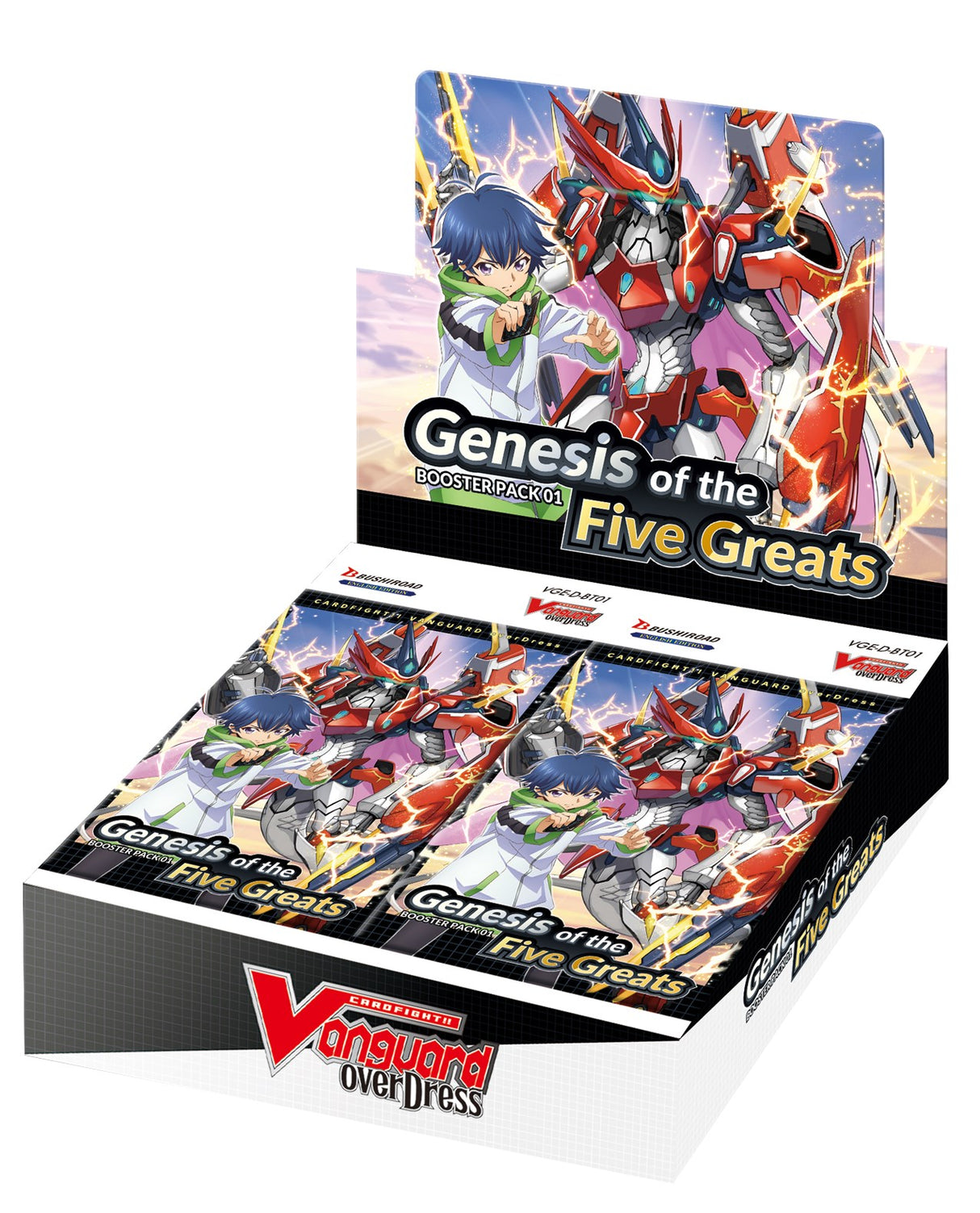 Cardfight!! Vanguard - OverDress - Genesis of the Five Greats Booster Box