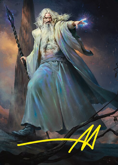 ALTC - Saruman of Many Colors Art Card